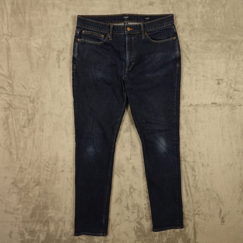 J. Crew jeans‎ Athletic Slim flex men's 35x34 dark wash indigo blue
